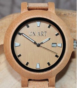 Bamboe Houten Dames Horloge met datum