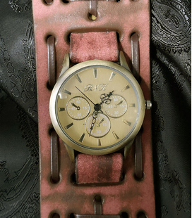 Steampunk Horloge Bruin