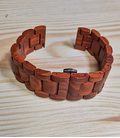 Sandalhouten horlogeband 22 mm