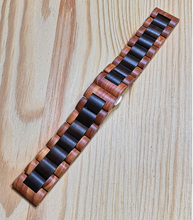 2-kleurige horlogeband 22 mm