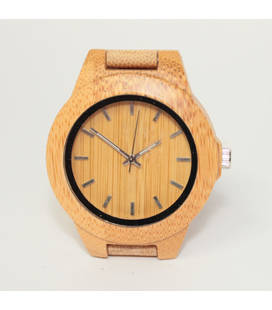 Volledig houten horloge