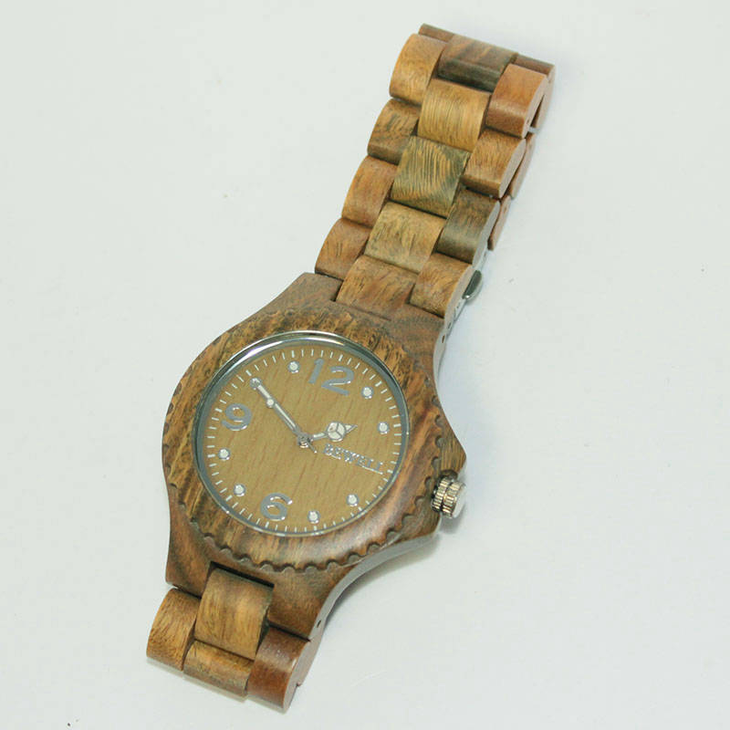 Houten horloge