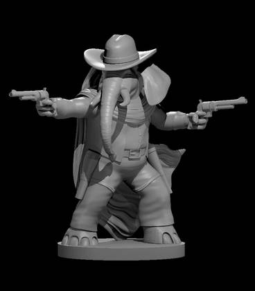 Loxodon Gunslinger