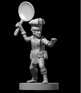 Gnome Chef Fighter