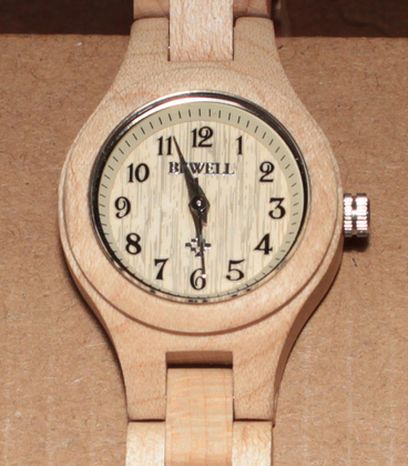 Bewell Houten horloge