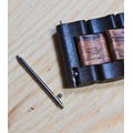 Zebrahout horlogeband 22 mm