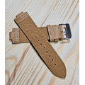 Bruin Rundleren Horlogeband voor houten horloge