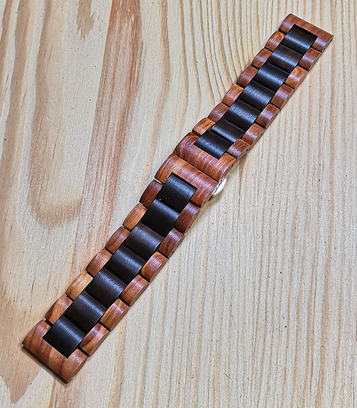 2-kleurige horlogeband 22 mm