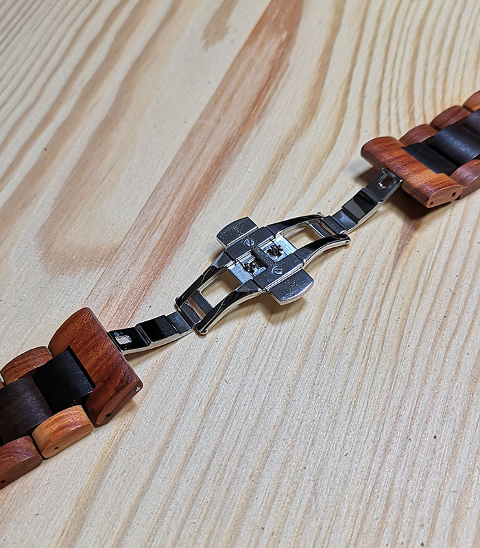 2-kleurige horlogeband 22 mm