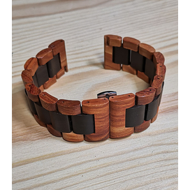 2-kleurige horlogeband 22 mm