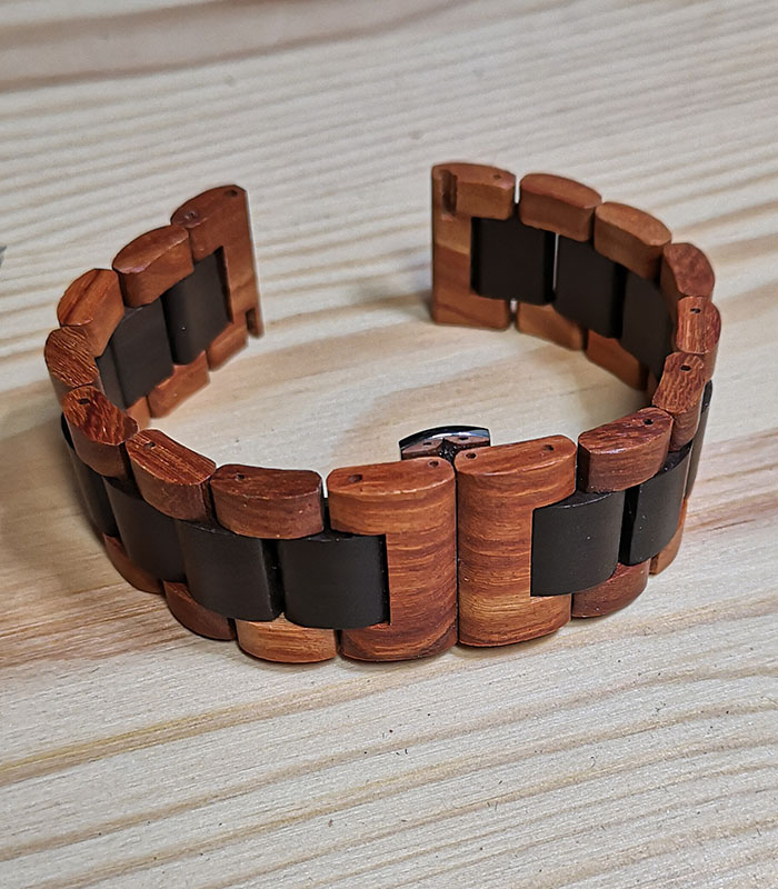 2-kleurige horlogeband 22 mm