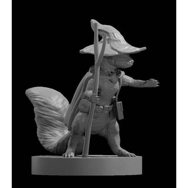 Chirp Cleverwhisker the Squirrel Wizard
