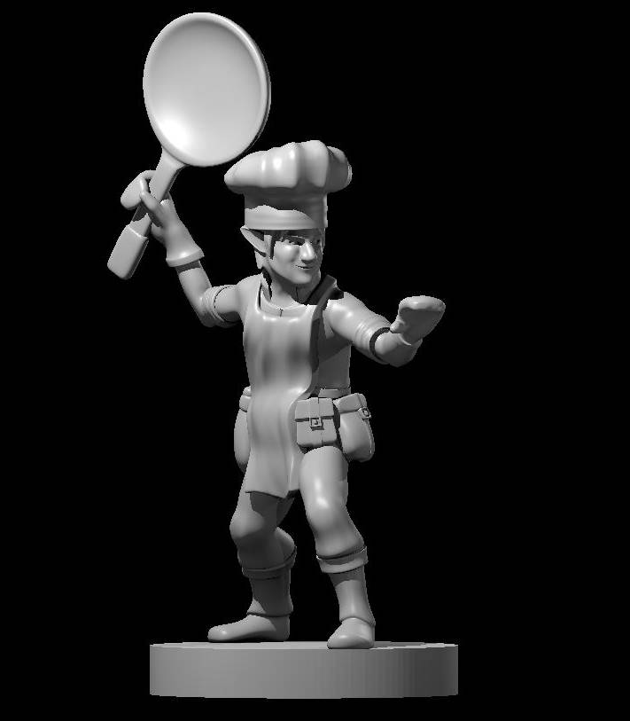 Gnome Chef Fighter