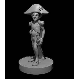 Gnome Male Napoleonic Paladin